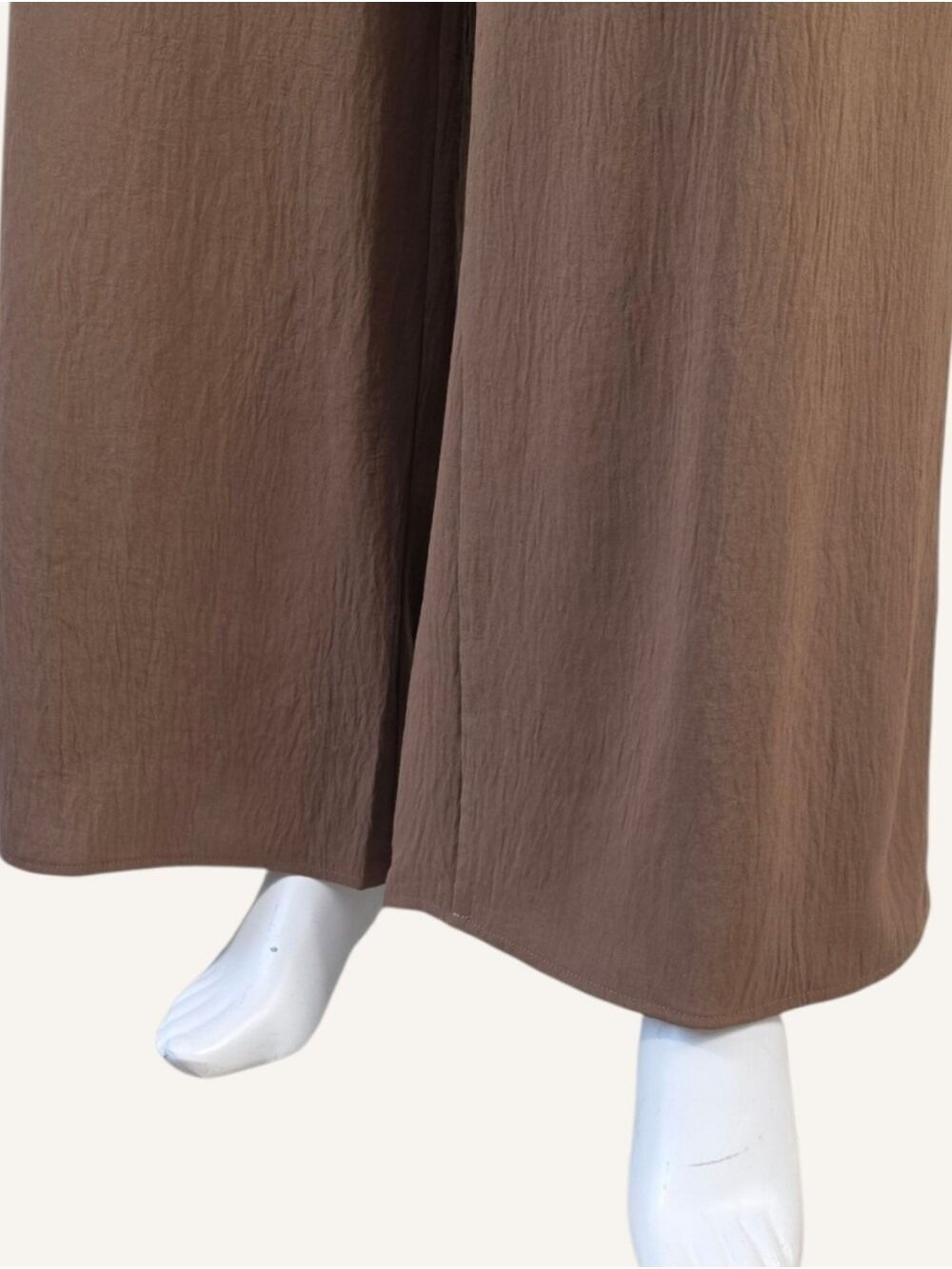 Michelle Mae Cocoa Smocked Wide Leg Palazzo Pants Medium NWOT - Picture 7 of 9